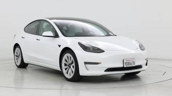TESLA MODEL 3 2022 5YJ3E1EAXNF360083 image